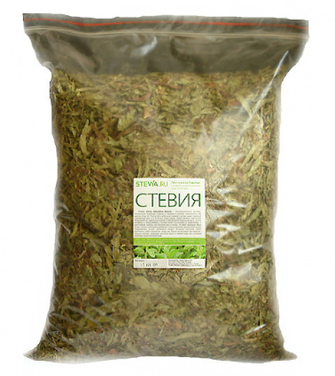 Лист стевии сухой 1кг.